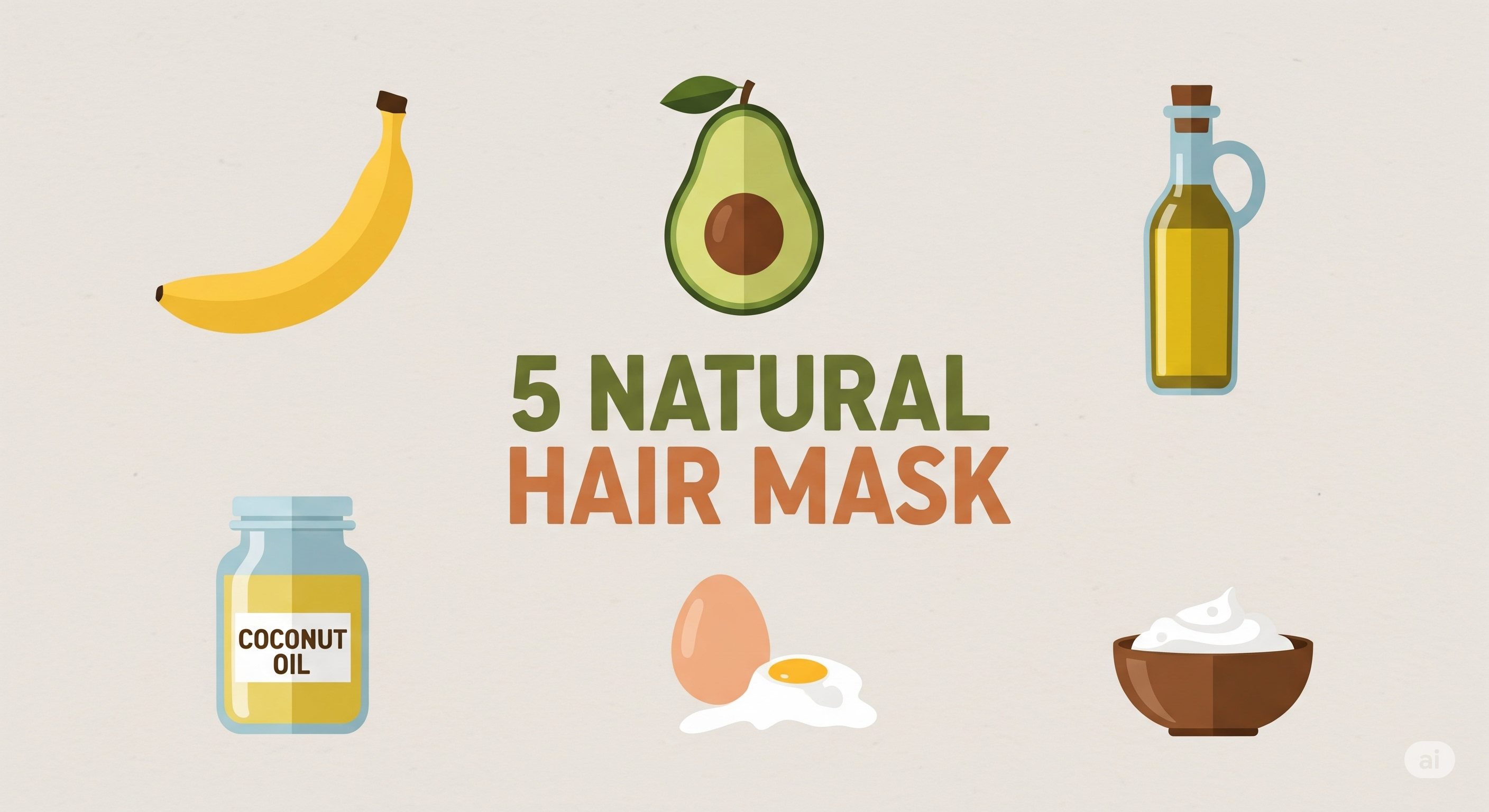5 natural hair mask